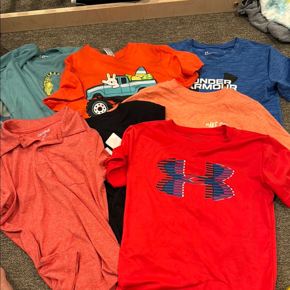 Boys size 7 T-shirt bundle -10 shirts